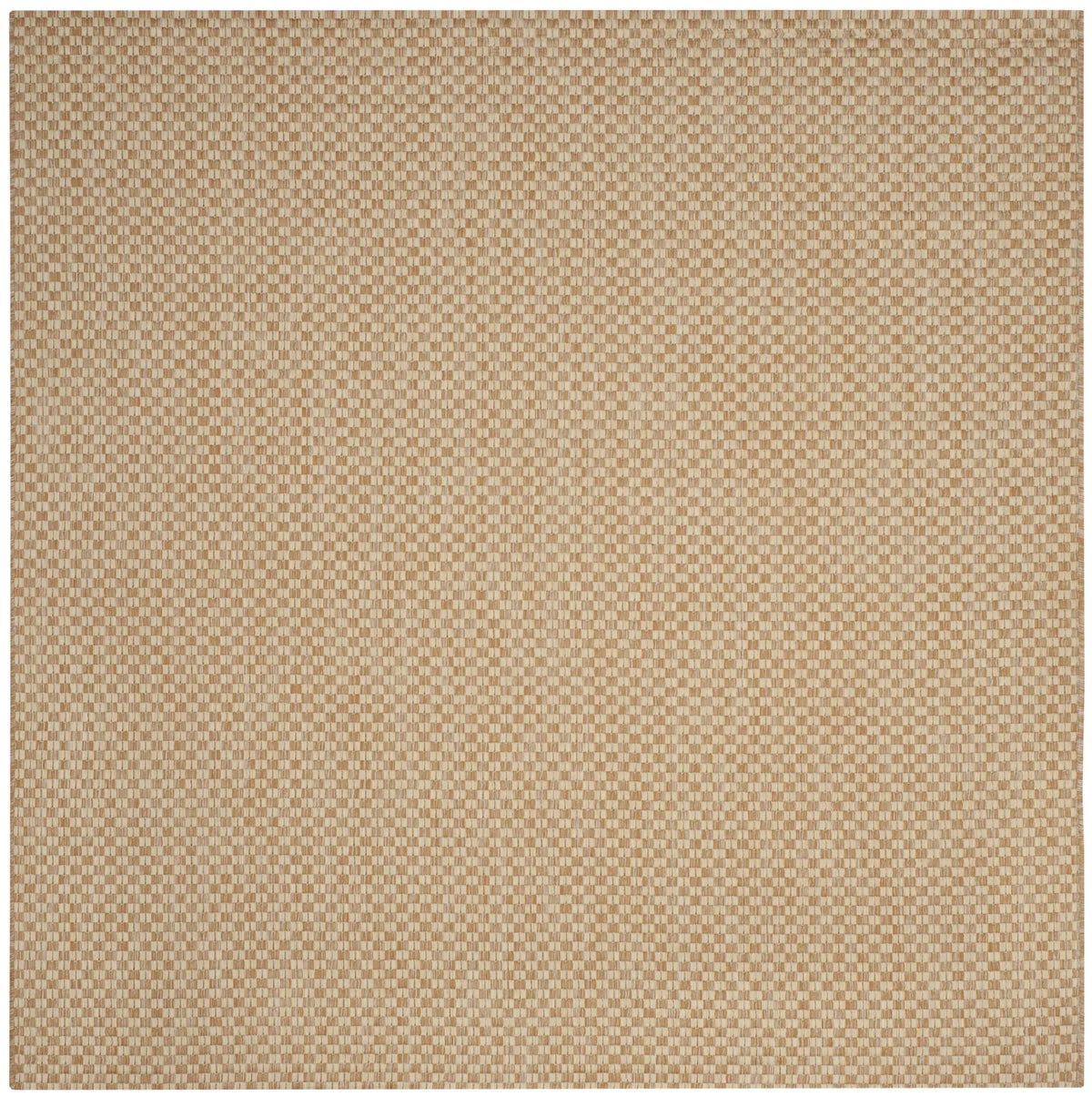 Safavieh Courtyard 6'-7" x 6'-7" Rug in Natural / Cream