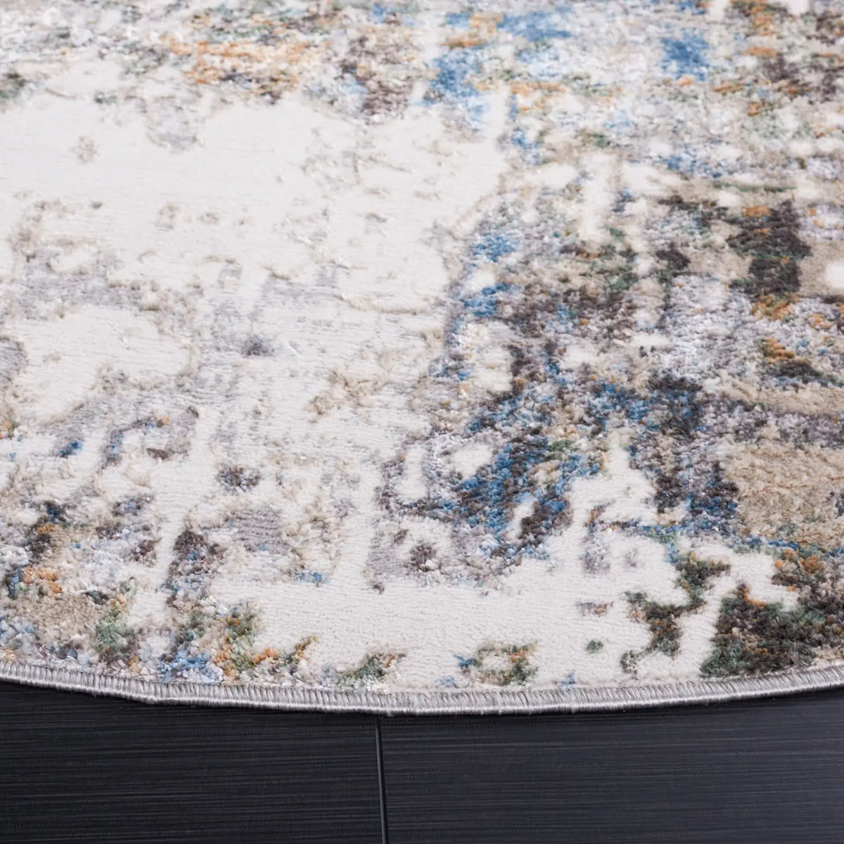 Safavieh Bel Air 6'-7" x 6'-7" Rug in Grey / Blue