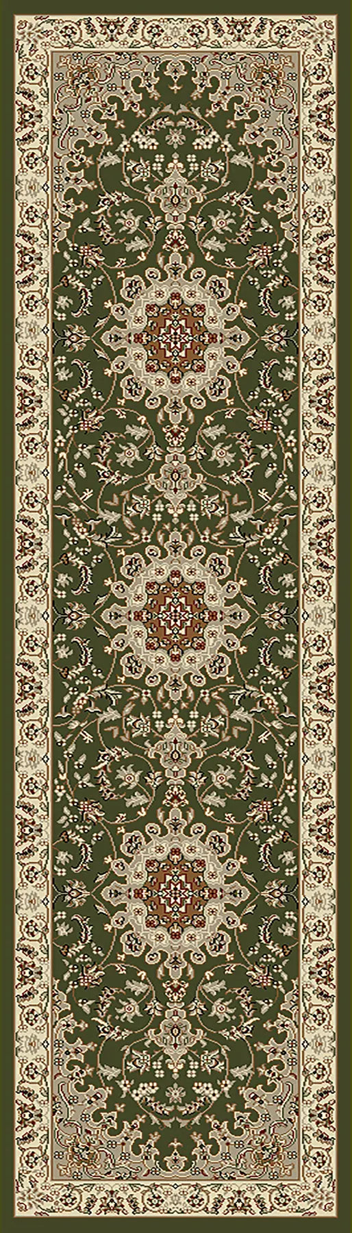 Dynamic Rugs Legacy 58000 Green Rugs - Runner