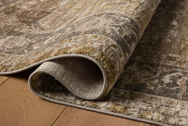 Loloi Haywood HYD-03 Moss / Charcoal Rug - pile height