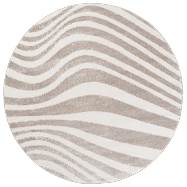 Safavieh Saylor 100 6'-3" x 6'-3" Rug in Beige / Ivory
