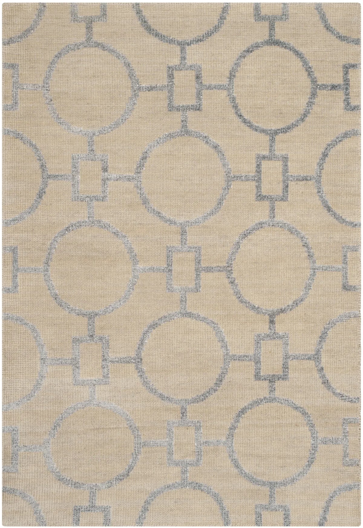 Safavieh Stone Wash 4'-0" x 6'-0" Rug in Beige