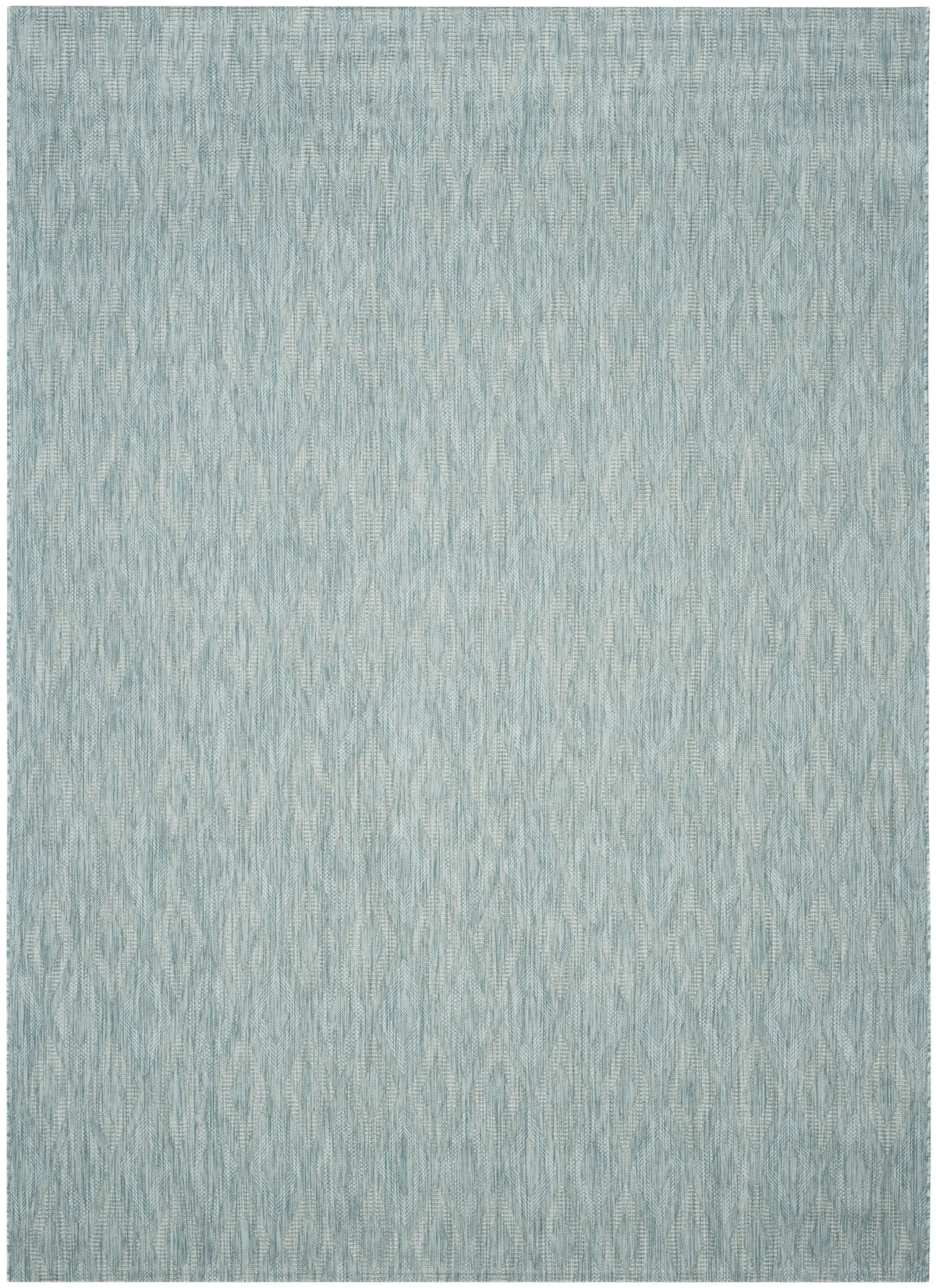 Safavieh Courtyard 10'-0" x 14'-0" Rug in Aqua / Aqua