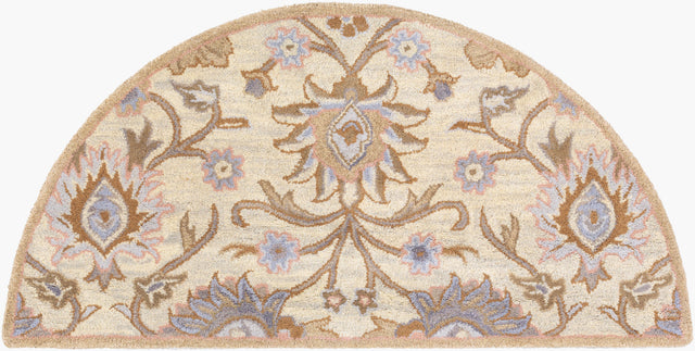 Livabliss Caesar Cae-1109 Antique White / Driftwood Brown Rugs - novelty flat view