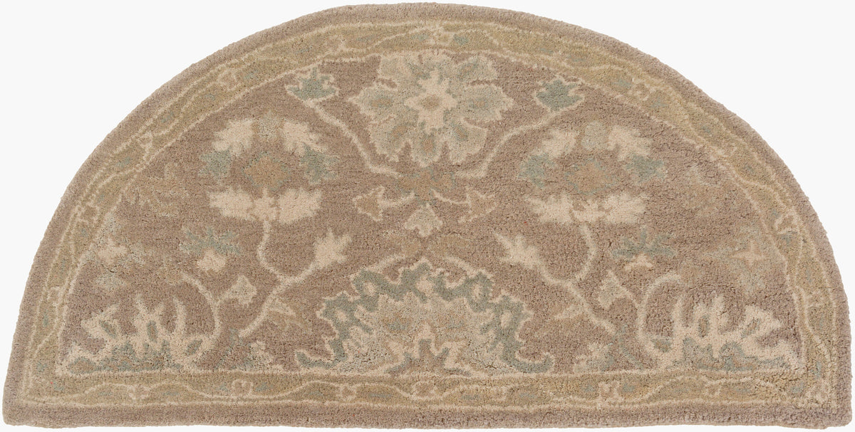Livabliss Caesar Cae-1149 Taupe / Slate / Moss / Moss / Beige Rugs - novelty flat view
