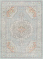 Surya Calhoun Cah-2300 Denim, Slate, Gray, Light Beige, Plum, Light Brown Rug.
