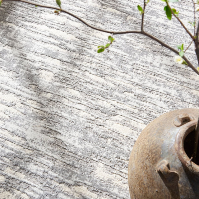 Calvin Klein Home Ck005 Enchanting Ech03 Grey/Beige Rugs.