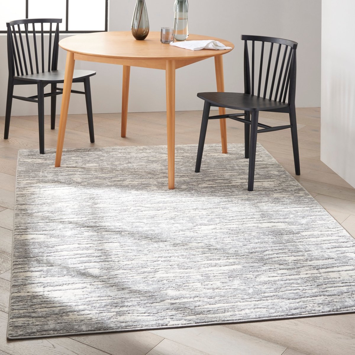Calvin Klein Home Ck005 Enchanting Ech03 Grey/Beige Rugs.
