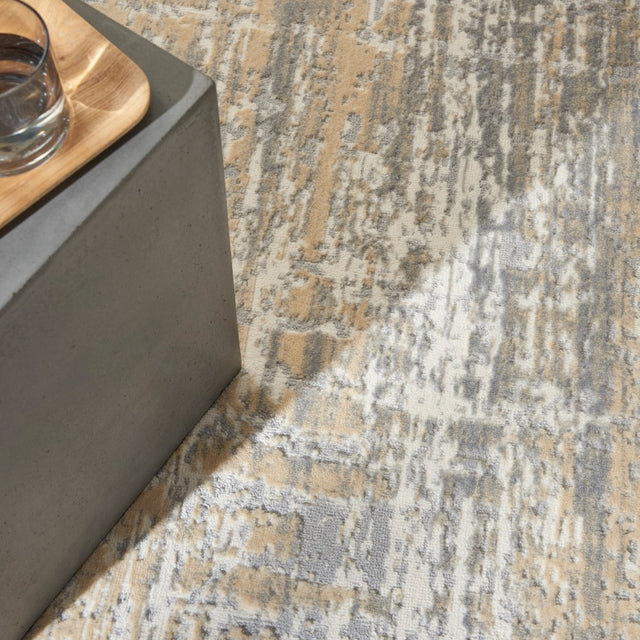 Calvin Klein Home Ck005 Enchanting Ech04 Grey/Beige Rugs.