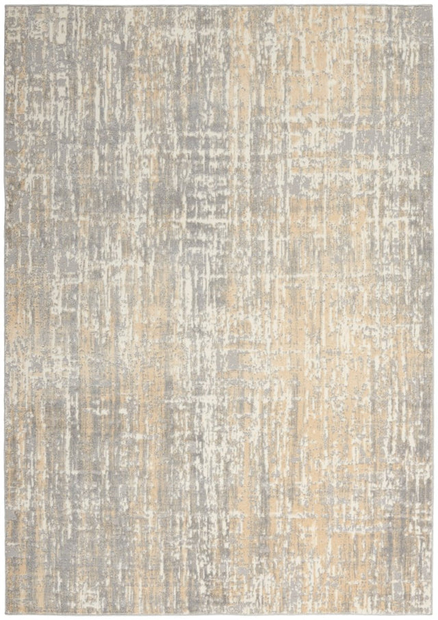 Calvin Klein Home Ck005 Enchanting Ech04 Grey/Beige Rugs.