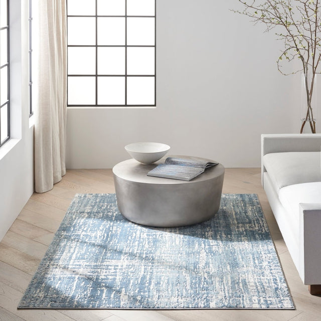 Calvin Klein Home Ck005 Enchanting Ech04 Seaglass/Ivory Rugs.