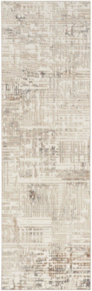 Calvin Klein Home Ck005 Enchanting Ech05 Cream Grey Rug.