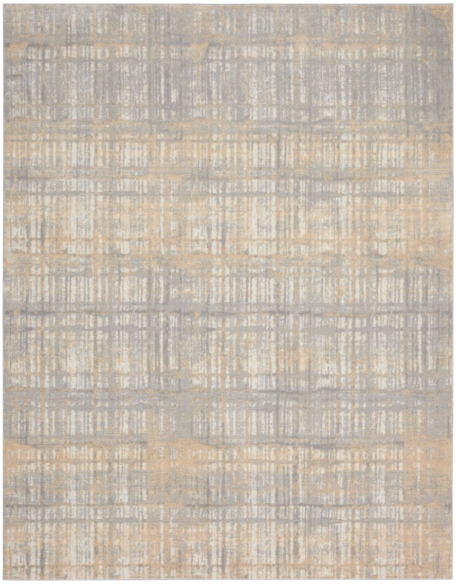 Calvin Klein Home Ck005 Enchanting Ech05 Grey/Ivory Rug.