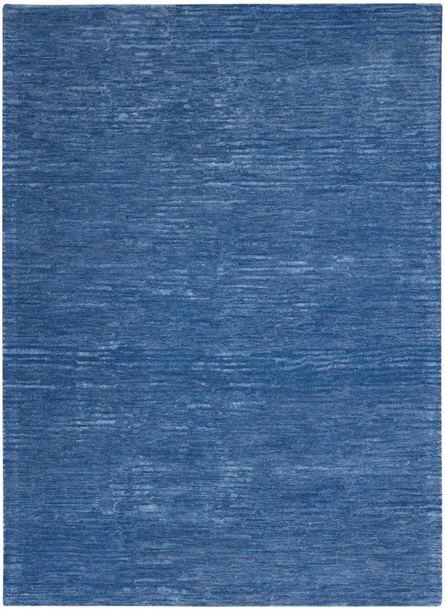 Calvin Klein Home Ck010 Linear Lnr01 Blue Rug.