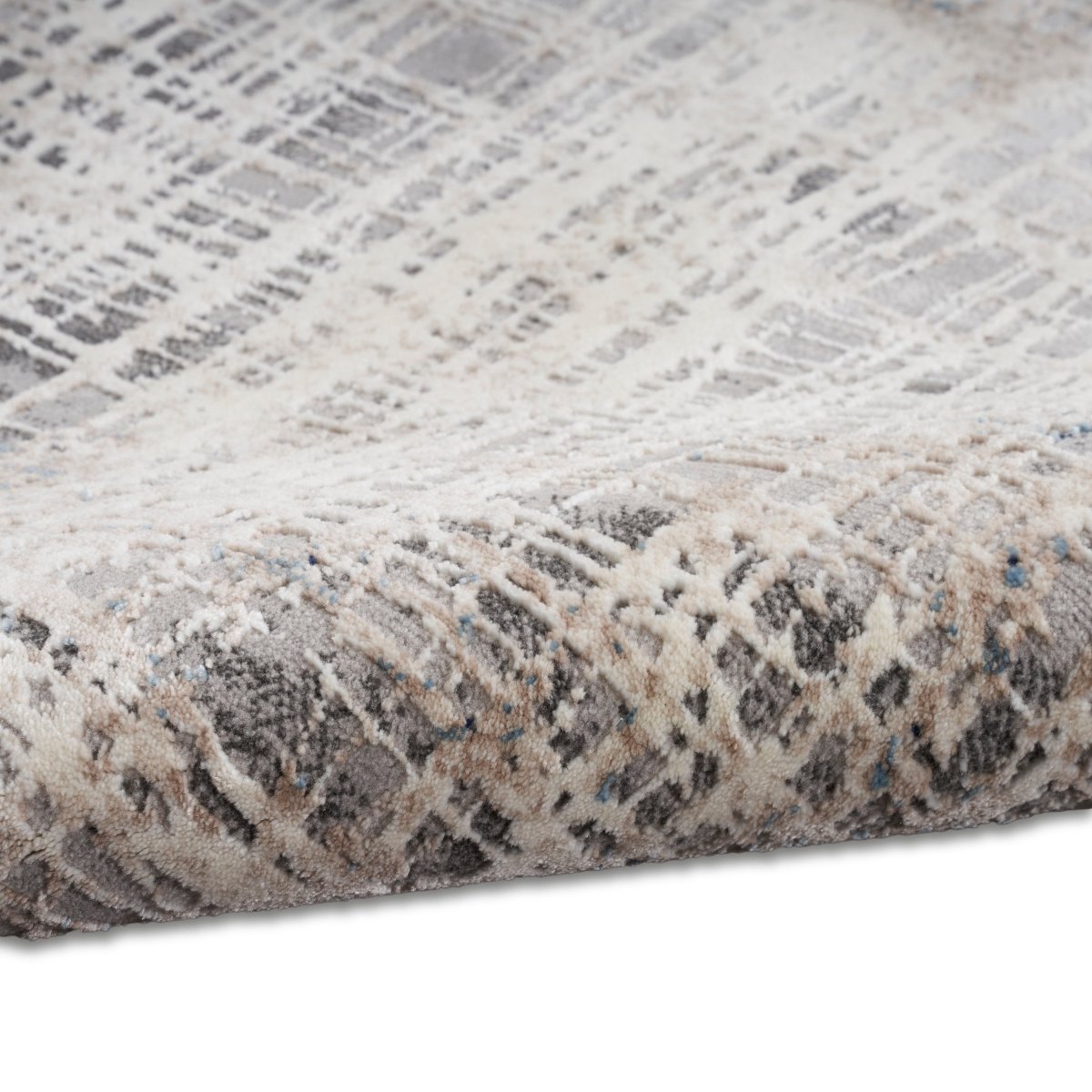 Calvin Klein Home Ck022 Infinity Ifn01 Blue Multicolor Rug.