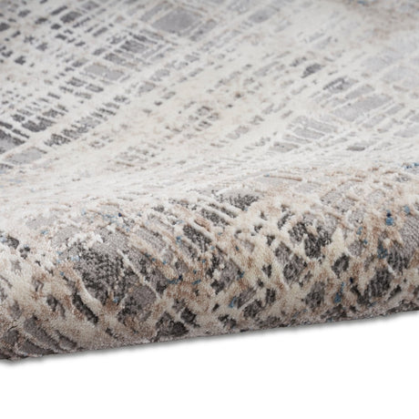 Calvin Klein Home Ck022 Infinity Ifn01 Blue Multicolor Rug.