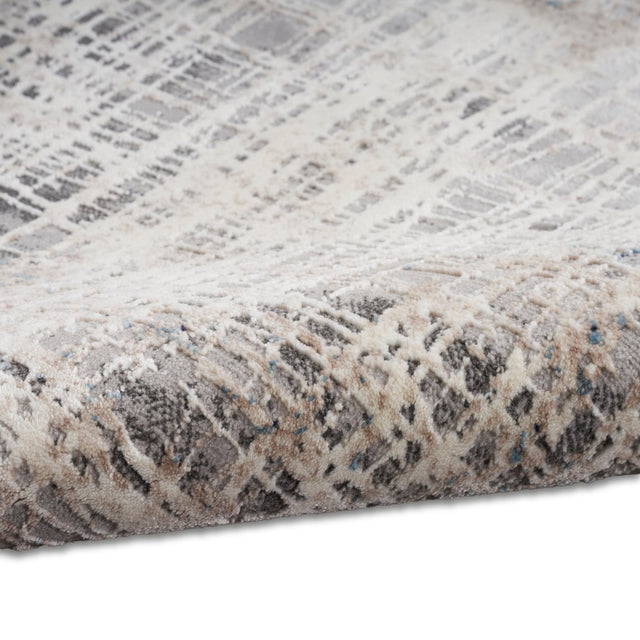 Calvin Klein Home Ck022 Infinity Ifn01 Blue Multicolor Rug.