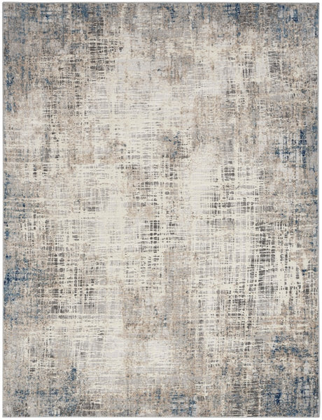 Calvin Klein Home Ck022 Infinity Ifn01 Blue Multicolor Rug.