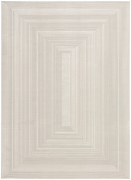 Calvin Klein Home Ck024 Irradiant Irr02 Ivory Rug.