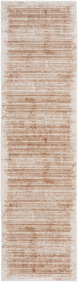 Calvin Klein Home Ck024 Irradiant Irr03 Rose Gold Rug.