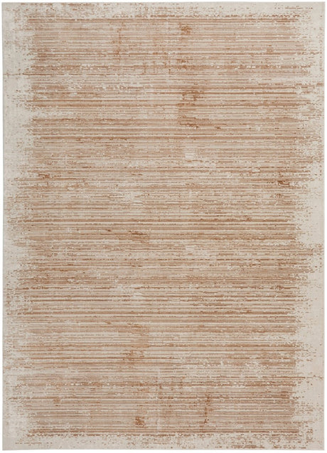 Calvin Klein Home Ck024 Irradiant Irr03 Rose Gold Rug.