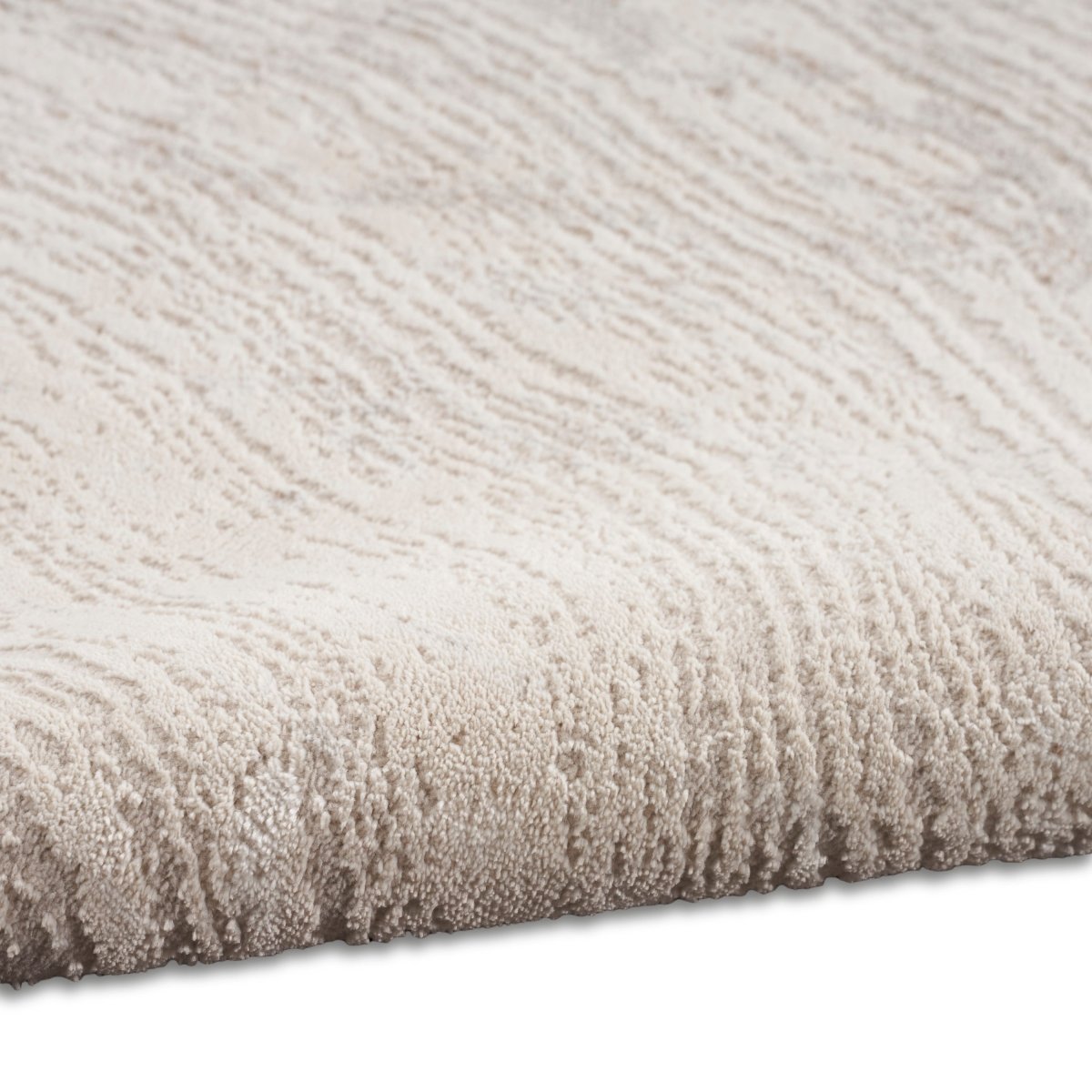 Calvin Klein Home Ck024 Irradiant Irr04 Silver Grey Rug.