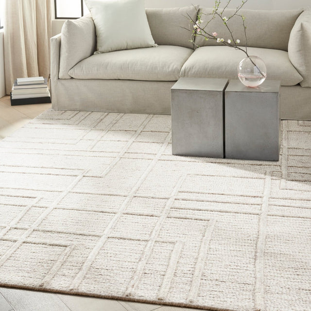 Calvin Klein Home Ck045 Impressions Imp01 Ivory Rug.