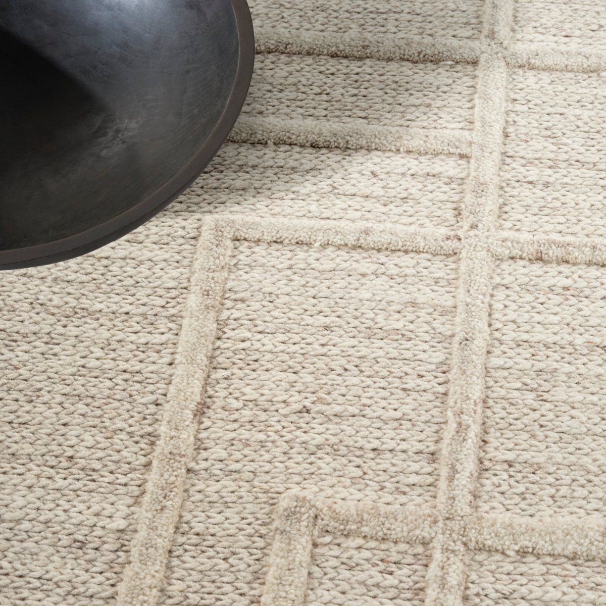 Calvin Klein Home Ck045 Impressions Imp01 Sand Rug.