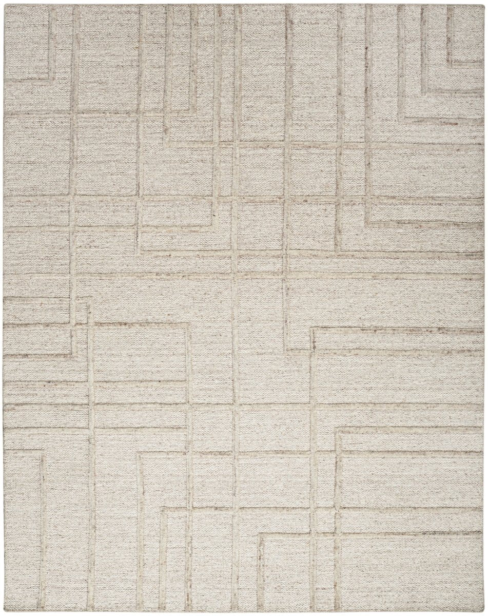 Calvin Klein Home Ck045 Impressions Imp01 Silver Rug.