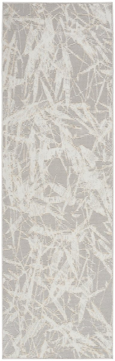 Calvin Klein Home Ck950 Rush Ck956 Grey Ivory Rug.