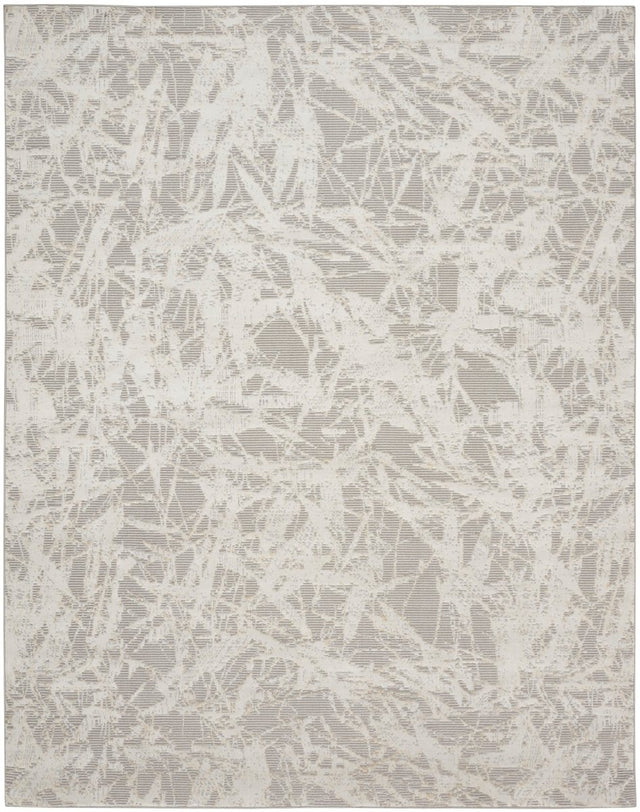 Calvin Klein Home Ck950 Rush Ck956 Grey Ivory Rug.