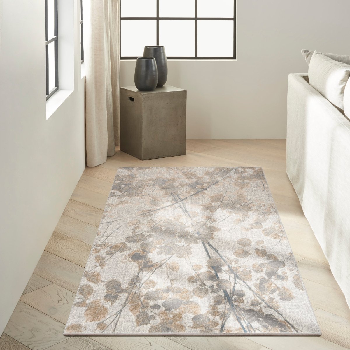 Calvin Klein Home Ck950 Rush Ck957 Grey Multicolor Rug.