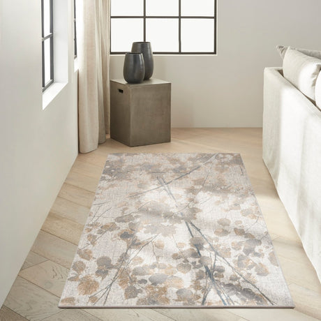 Calvin Klein Home Ck950 Rush Ck957 Grey Multicolor Rug.