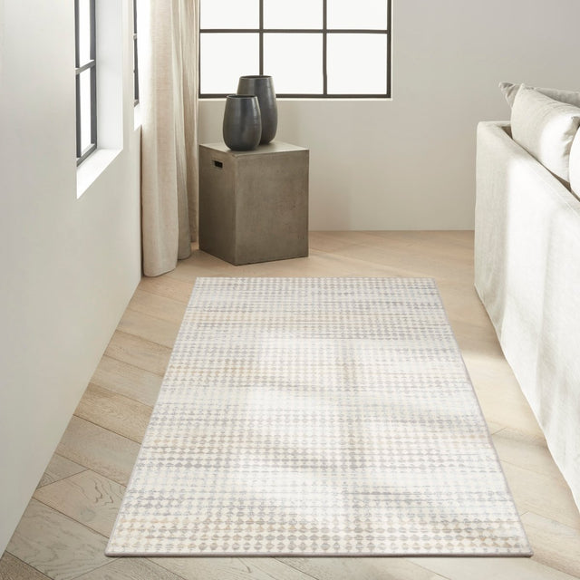 Calvin Klein Home Ck950 Rush Ck958 Ivory Multicolor Rug.