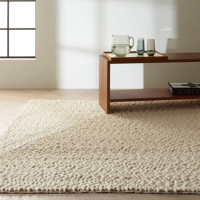 Calvin Klein Home Riverstone Ck940 Ivory Rugs.