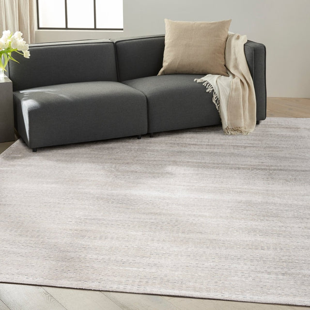 Calvin Klein Home Valley Vll01 Silver Rug.
