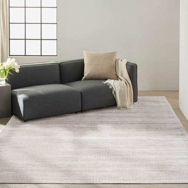 Calvin Klein Home Valley Vll01 Silver Rug.
