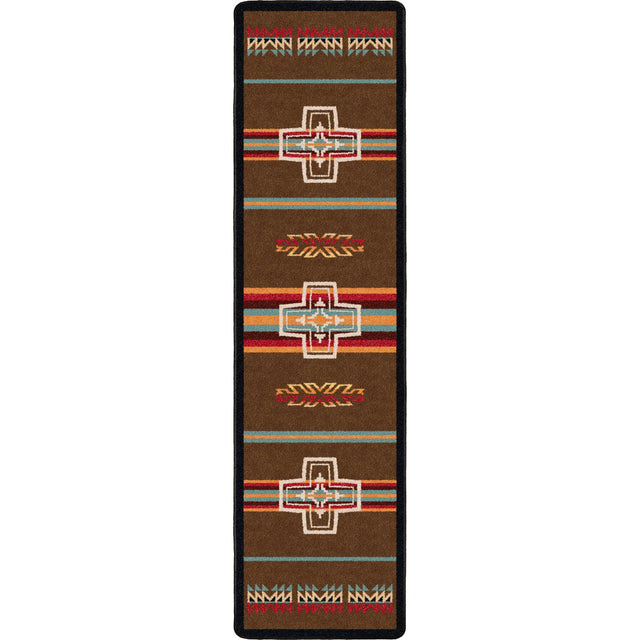 American Dakota Canyon Cross Sunset Rug