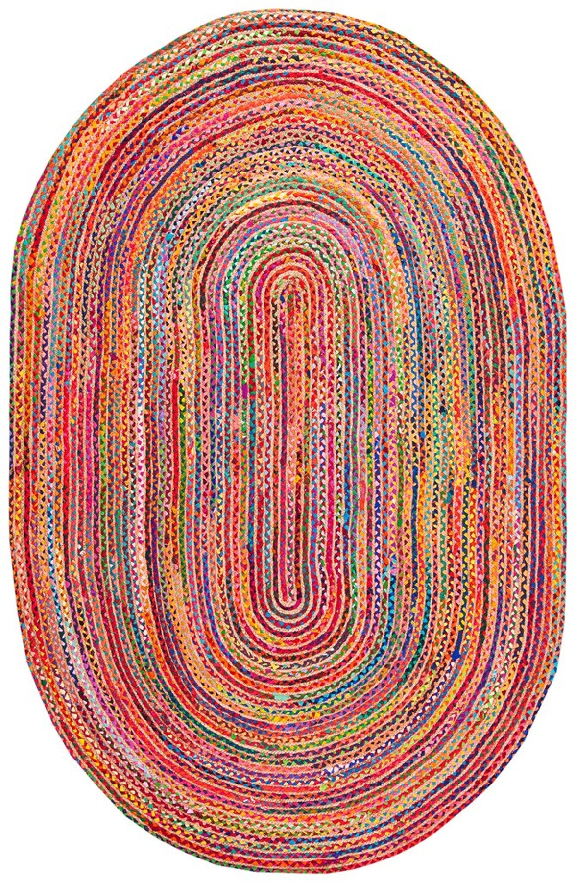 Safavieh Cape Cod Cap202A Red/Multi Rug