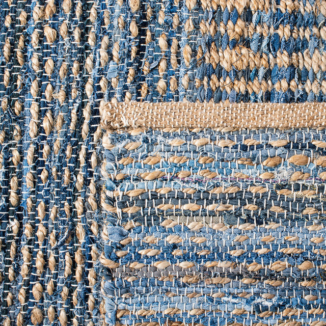 Safavieh Cape Cod Cap353A Natural / Blue Rugs