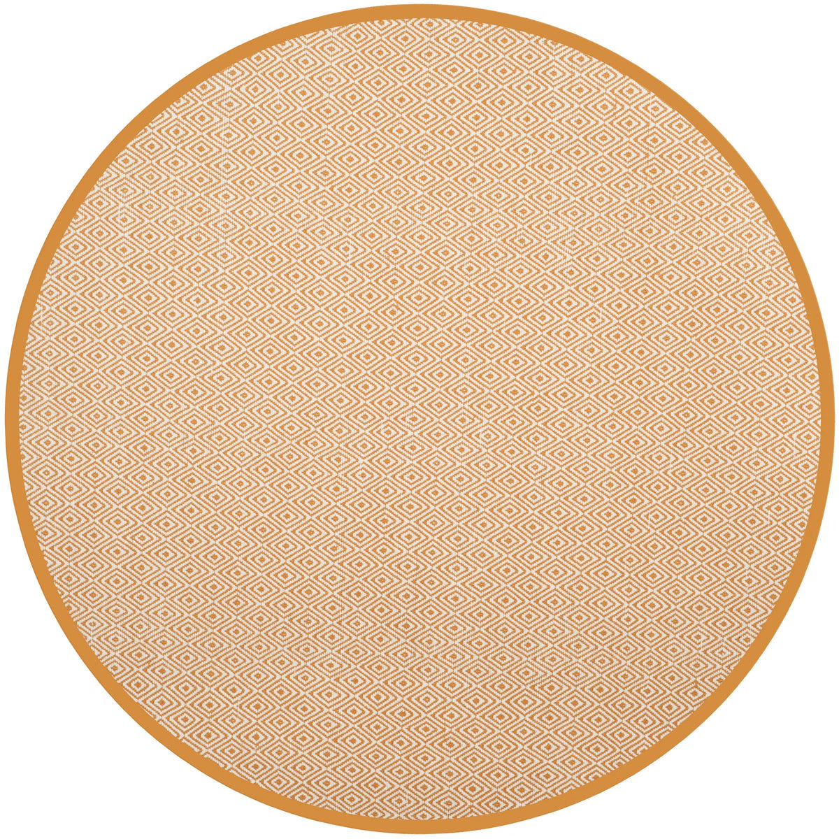 Safavieh Montauk 6'-0" x 6'-0" Rug in Ivory / Rust