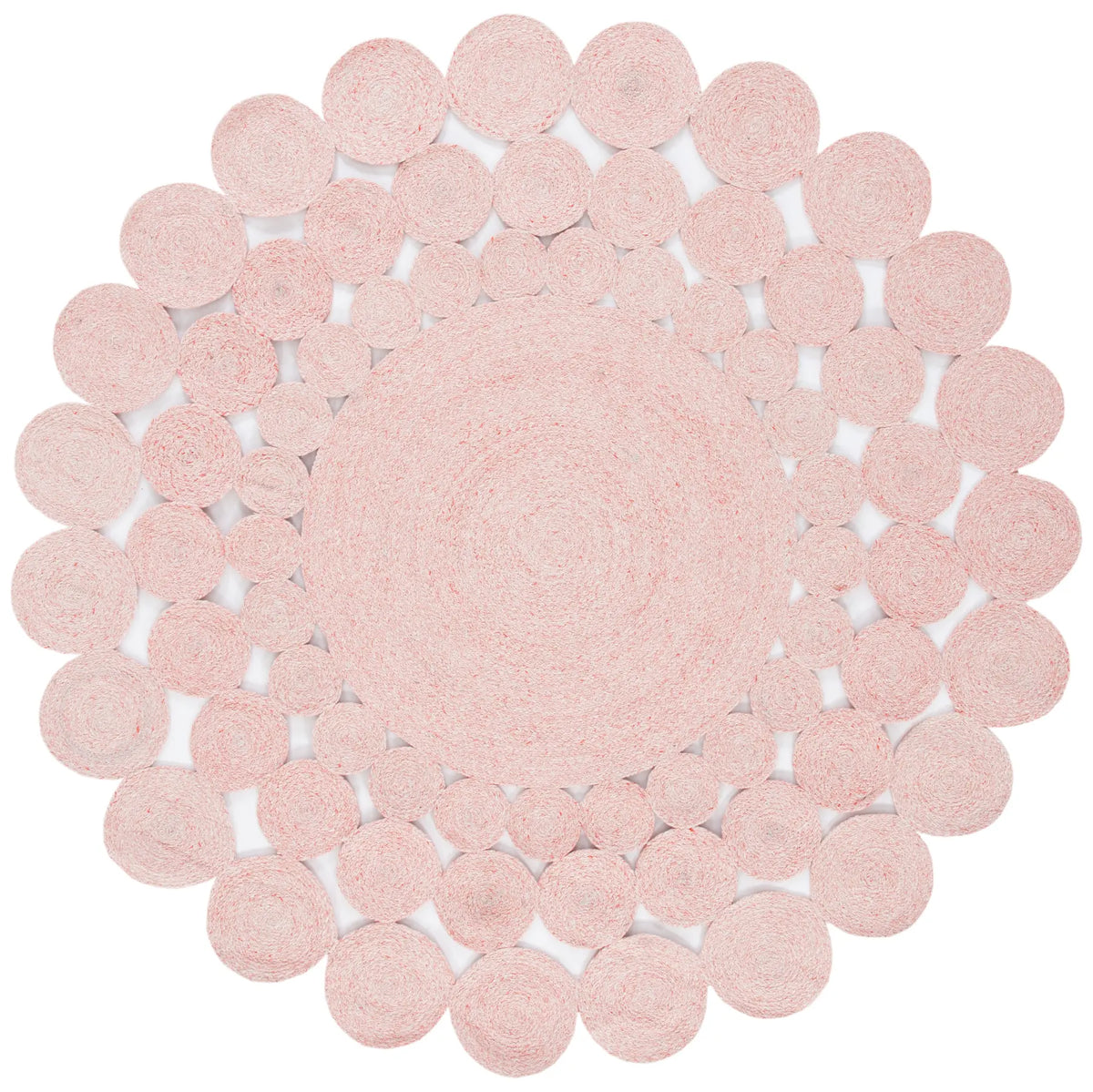Safavieh Cape Cod 5'-0" x 5'-0" Rug in Pink