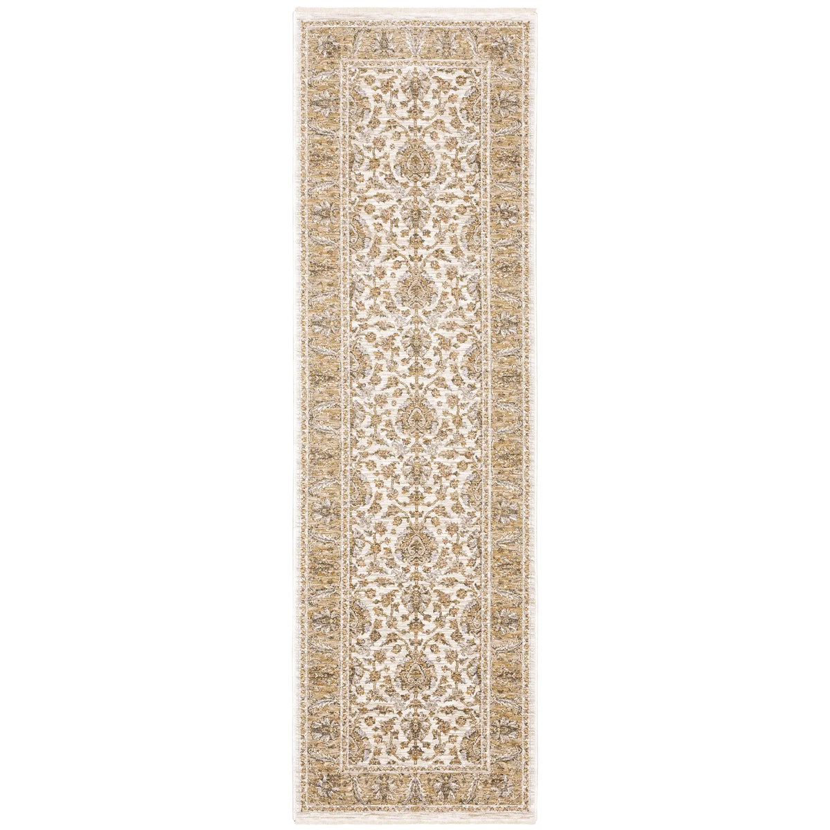 Oriental Weavers Sphinx Maharaja 5091W Ivory/Gold Rugs - runner