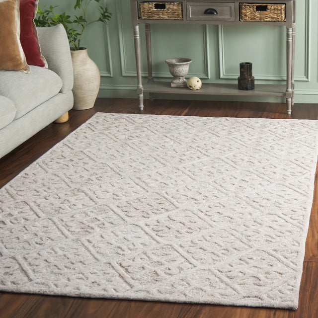 Safavieh Harvest 4'-0" x 6'-0" Rug in Rust / Grey