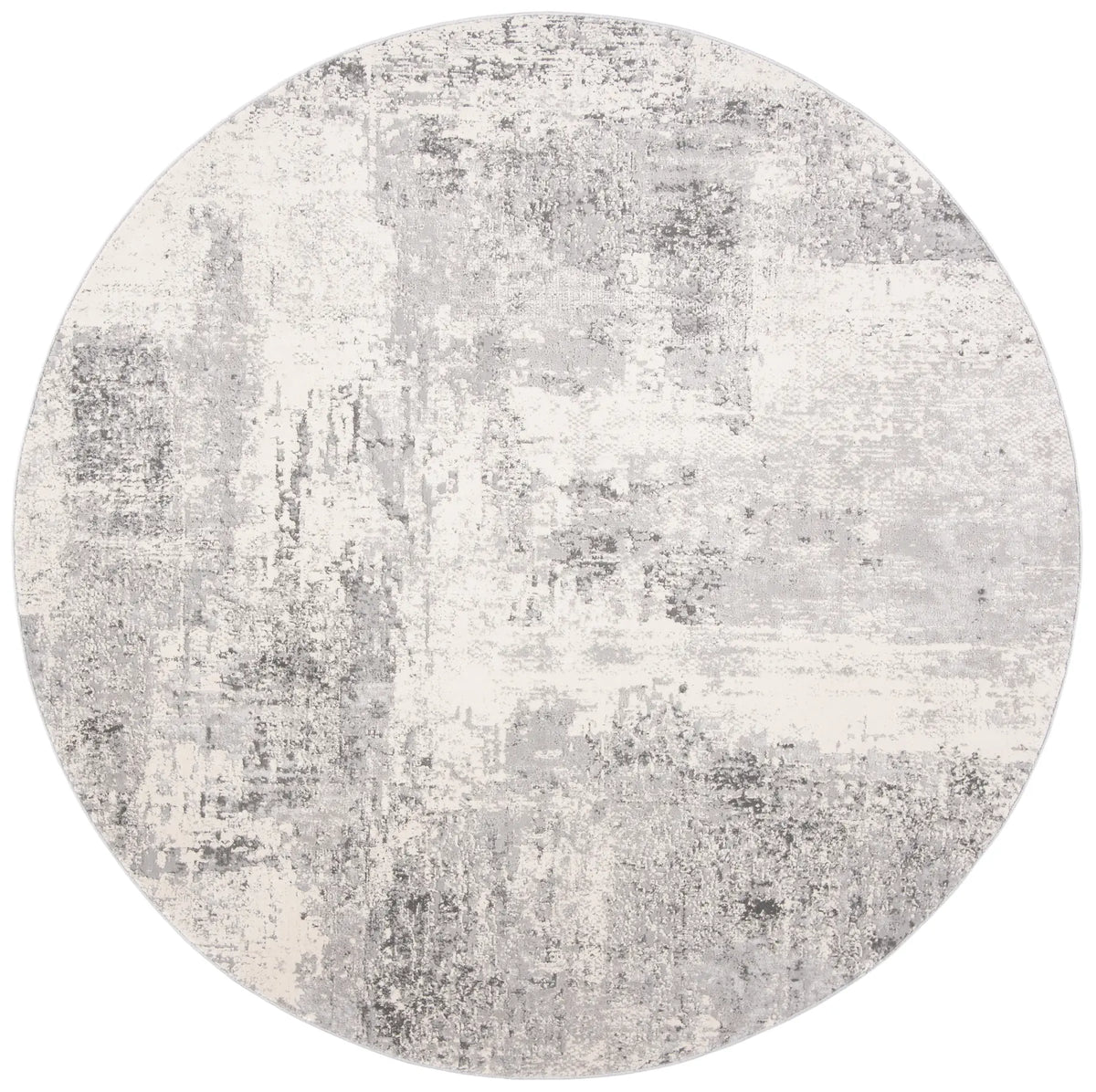 Safavieh Invista 6'-7" x 6'-7" Rug in Grey / Ivory