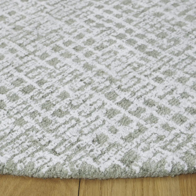 Safavieh Glamour 6'-0" x 6'-0" Rug in Sage / Ivory