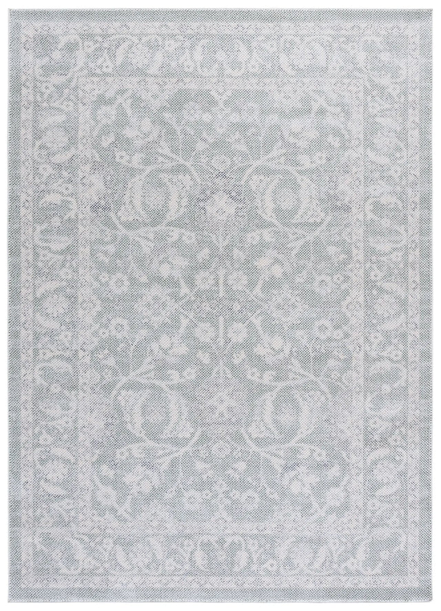 Safavieh Harrison 4'-0" x 6'-0" Rug in Green / Ivory