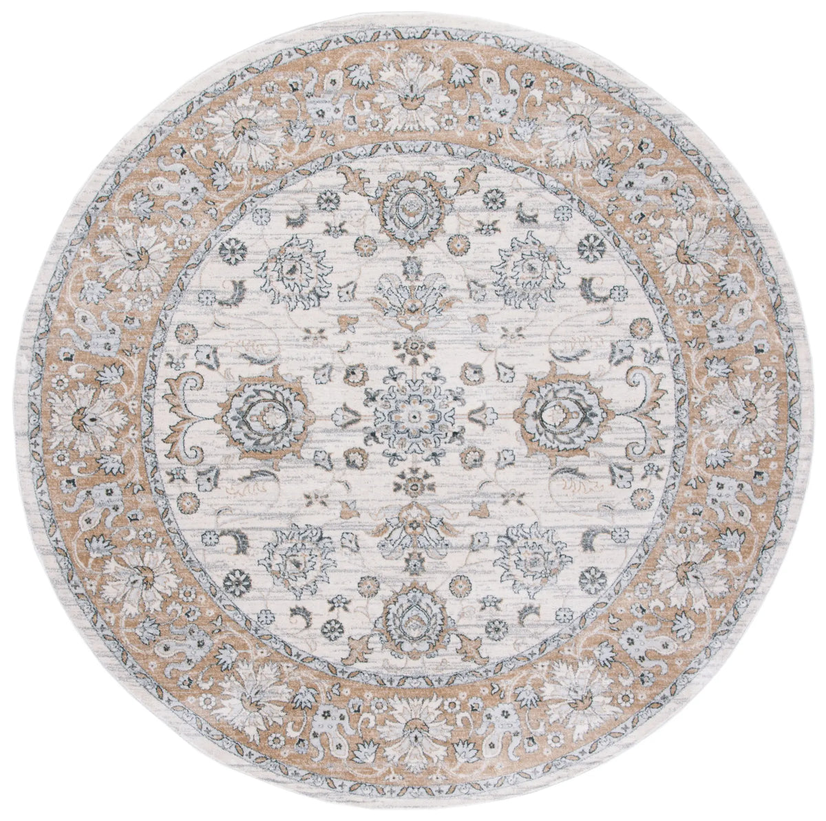 Safavieh Isabella 5'-3" x 5'-3" Rug in Cream / Beige
