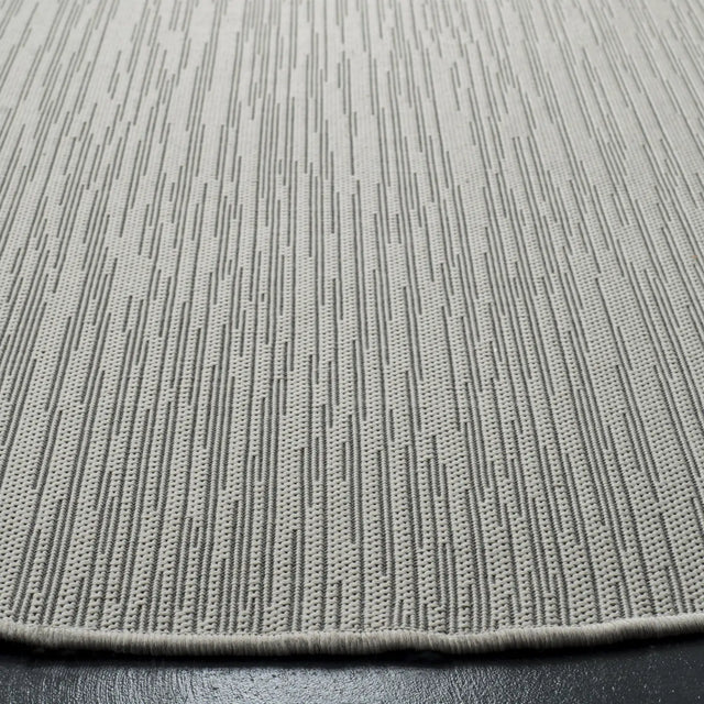 Safavieh Courtyard 6'-7" x 6'-7" Rug in Light Grey