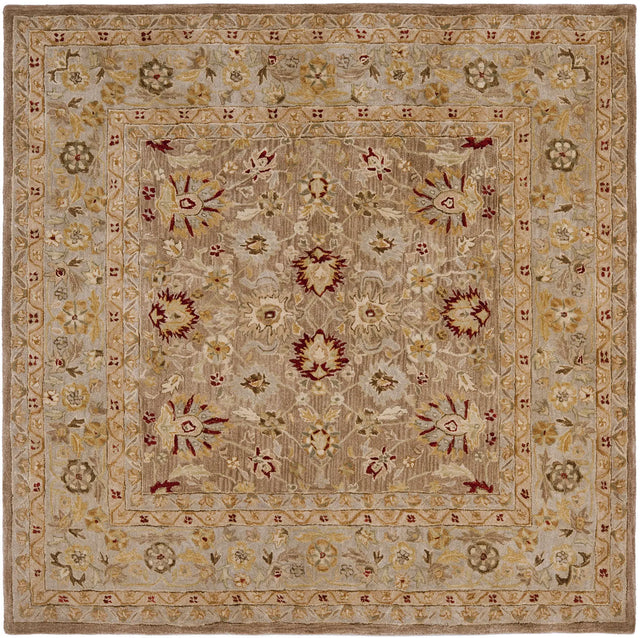 Safavieh Anatolia 6'-0" x 6'-0" Rug in Tan / Ivory